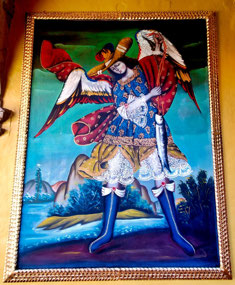 Art along Cloister halls