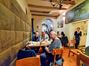 Brew Dog for dinner - Cusco