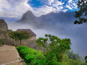 Misty Morning in Machu Picchu