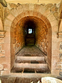 Old Stone Hallway