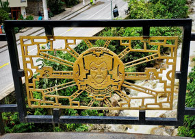 Railing on Bridge