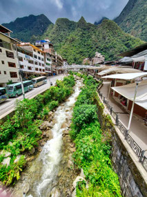 River through Aguas Calientas