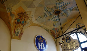 Munich - hofbraeuhaus - check out the flag