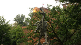 Krakau - Wawels Castle - the dragon
