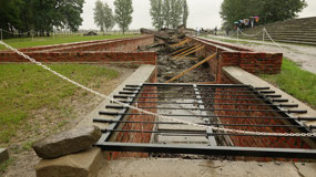 Birkenau - once the way into the gas chambers