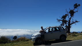 Irazu - Enjoying the view