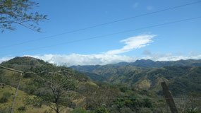 Drive to Monteverde - amazing view