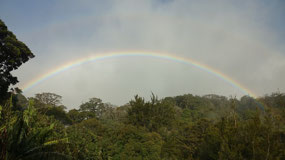 Monteverde - a beautiful rainbow