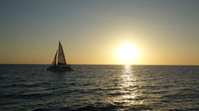 Tamarindo - Sunset on the water