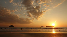 Sunset at Playa Espadilla Manuel Antonio