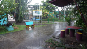 Tortuguero in rain