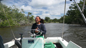 On the river - and what did he discover