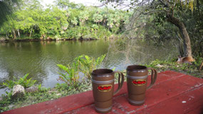 Orange Walk - coffee time