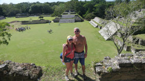Altun Ha - view on the main plaze