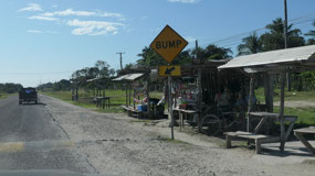 On Belize's road