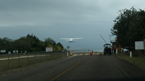Placencia - the airport