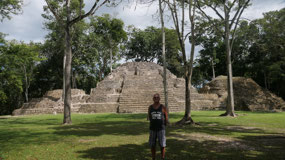 Cahal Pech - Plaza B with B1/B2/Bw structures