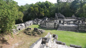 Tikal - a ruin at the Maler complex