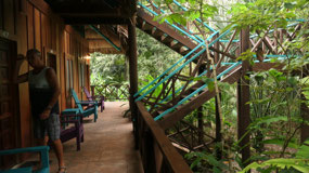 Tikal - our balcony