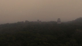 Tikal - sunrise