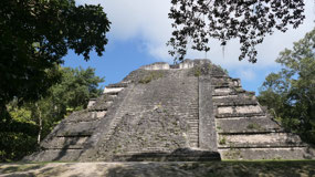Tikal - Temple of the Sloping temple