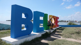 Belize City - Having fun