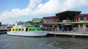 Belize City - the Ferry station