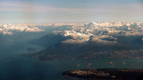 flight Vancouver - Comox - amazing view