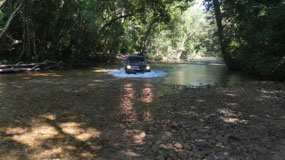 San Ignacio - river crossing