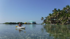 Tobacco Caye - starting out