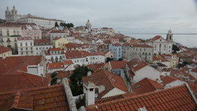 Lisbon - view over the city