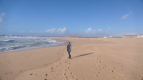 Praia da Concolacao - we are on the beach