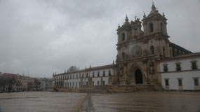 Alcobaco - view on the monastery