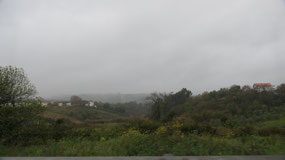 rain along Portugals roads