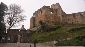 Tomar - entering via the walls