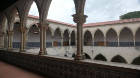 Tomar - inside one of the courtyards