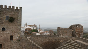 Monsarez - castle and town