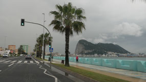 on the way to Gibraltar
