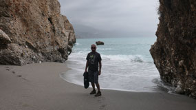 Nerja - walk along Playa Calahonda