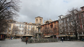 Granada - Plaza de bib Rambia