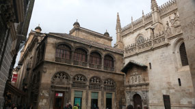 Granada - Royal chapel square