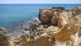 Albufeira - at the Praia do Castelo
