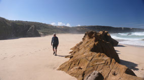 Praia do Malhao - we check it out