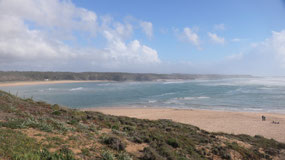 Vila Nova de Milfontes - view on the coast