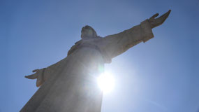 Cristo de Rei - in the Sun