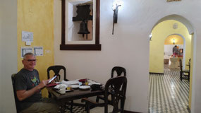 Elvas - breakfast inside the wall