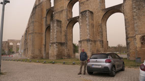 Elvas - we visit the Aquduct