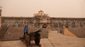 Elvas- entering the Fort