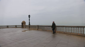 Cadiz - and it's raining