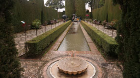 Alhambra Generalife - jardin bajos